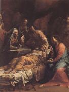 Giuseppe Maria Crespi The Death of St Joseph (san 05) Spain oil painting artist